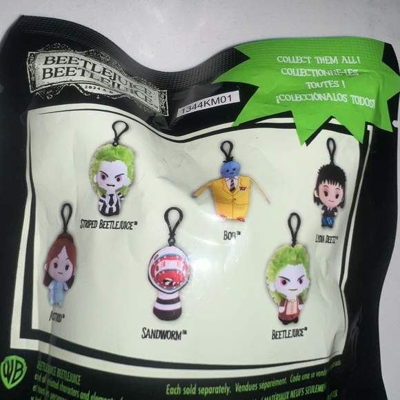 Beetlejuice Plush Figure Blind Bag - Yellow Jacket - Picture 6 of 6